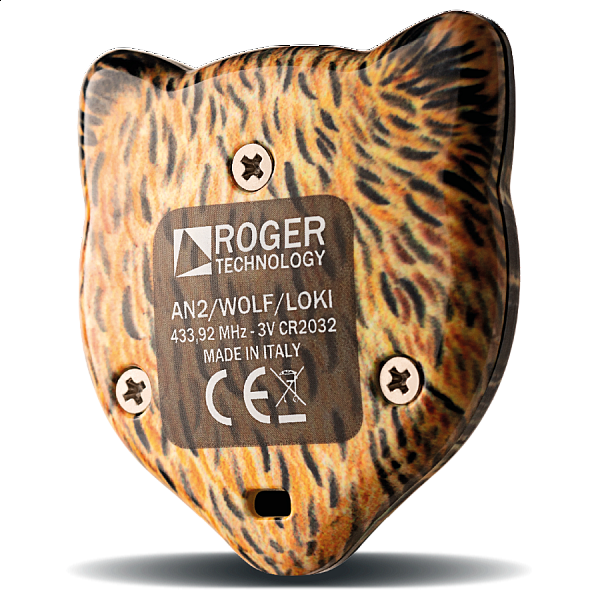 WOLF/LOKI - zoolock dálkový ovladač ROGER