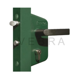 Zámek GARDEN GATE pro zahradní branky. Pro jekl 40 mm - RAL 6005 zelená