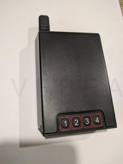 Čtyřkanálový přijímač dálkového ovládání 433Mhz