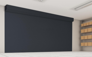Rolovací garážová vrata PA52 - 7016_Antracit,  š 2500 x v 2150 mm