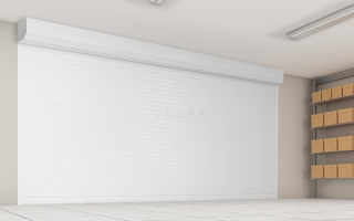 Rolovací garážová vrata PA52 - 9016_Bílá, š 2500 x v 2150 mm