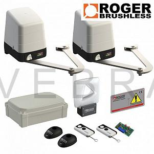 SET BH23/284 - Roger Brushless pákové pohony křídlových bran do 2,8 m jednoho křídla